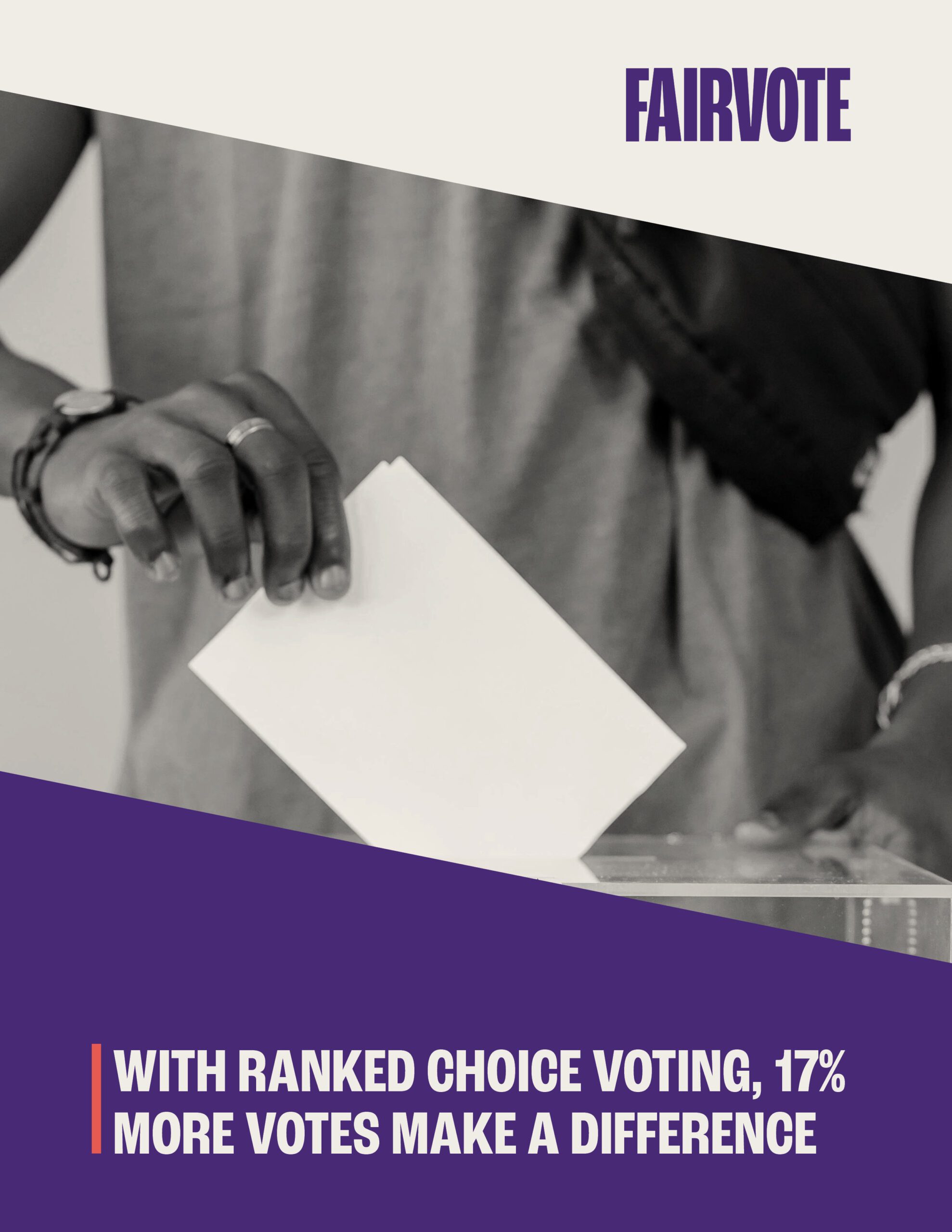 With ranked choice voting, 17% more votes make a difference - FairVote