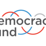 Democracy fund logo.