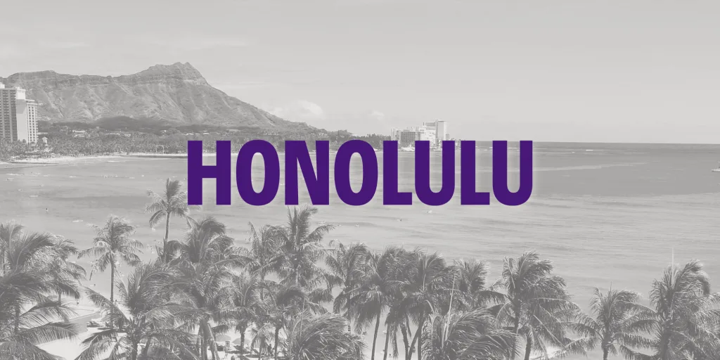 Who supports Honolulu Question 5?